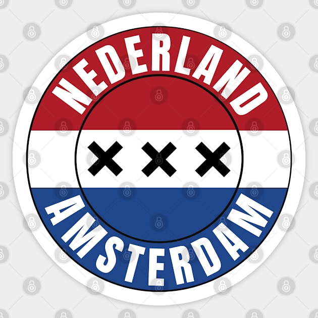 Amsterdam Sticker by footballomatic